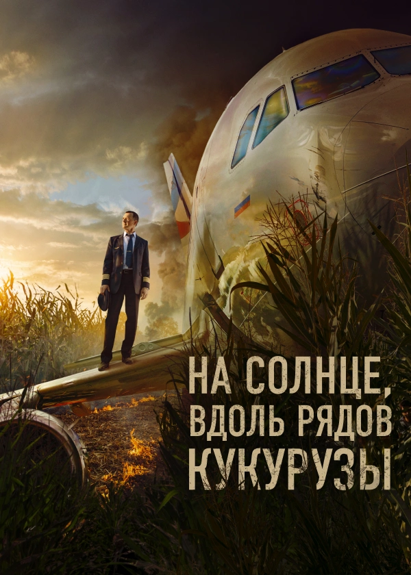 На солнце, вдоль рядов кукурузы