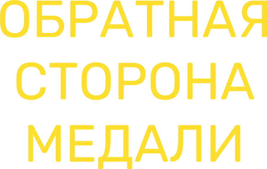Обратная сторона медали