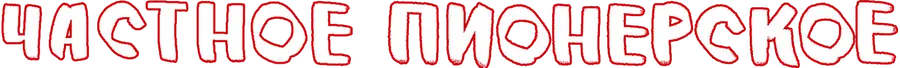 Частное пионерское