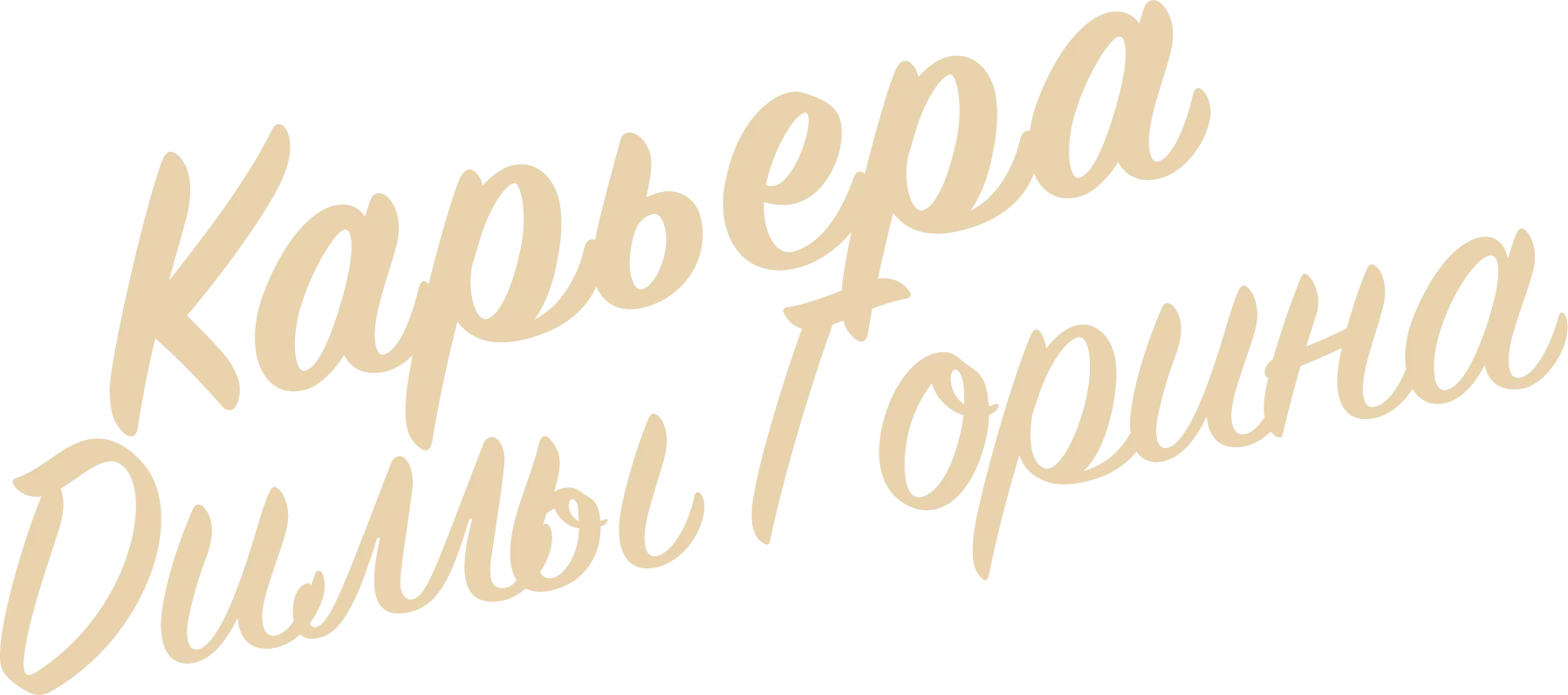Карьера Димы Горина