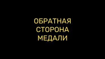Обратная сторона медали