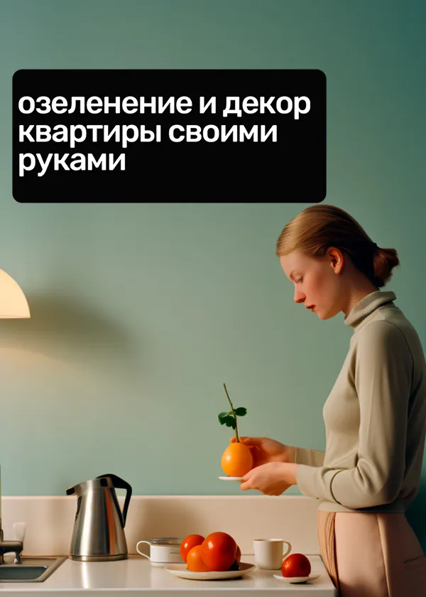Озеленение и декор квартиры своими руками