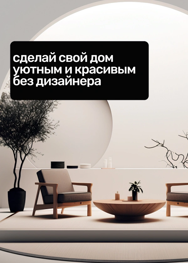 Сделай свой дом уютным и красивым без дизайнера
