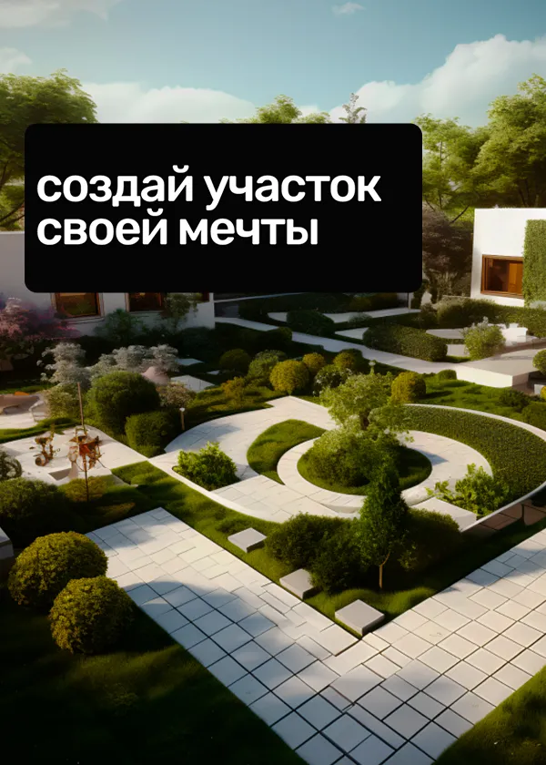 Создай участок своей мечты