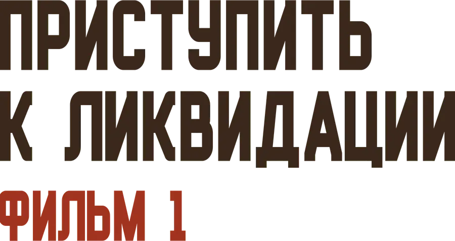 Приступить к ликвидации. Фильм 1