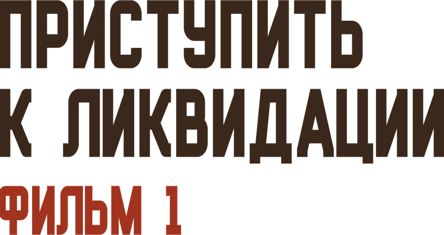 Приступить к ликвидации. Фильм 1