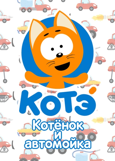 Котенок и автомойка