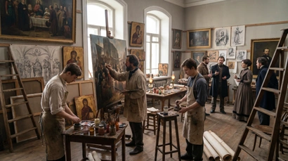 15 серия. Начинающие художники