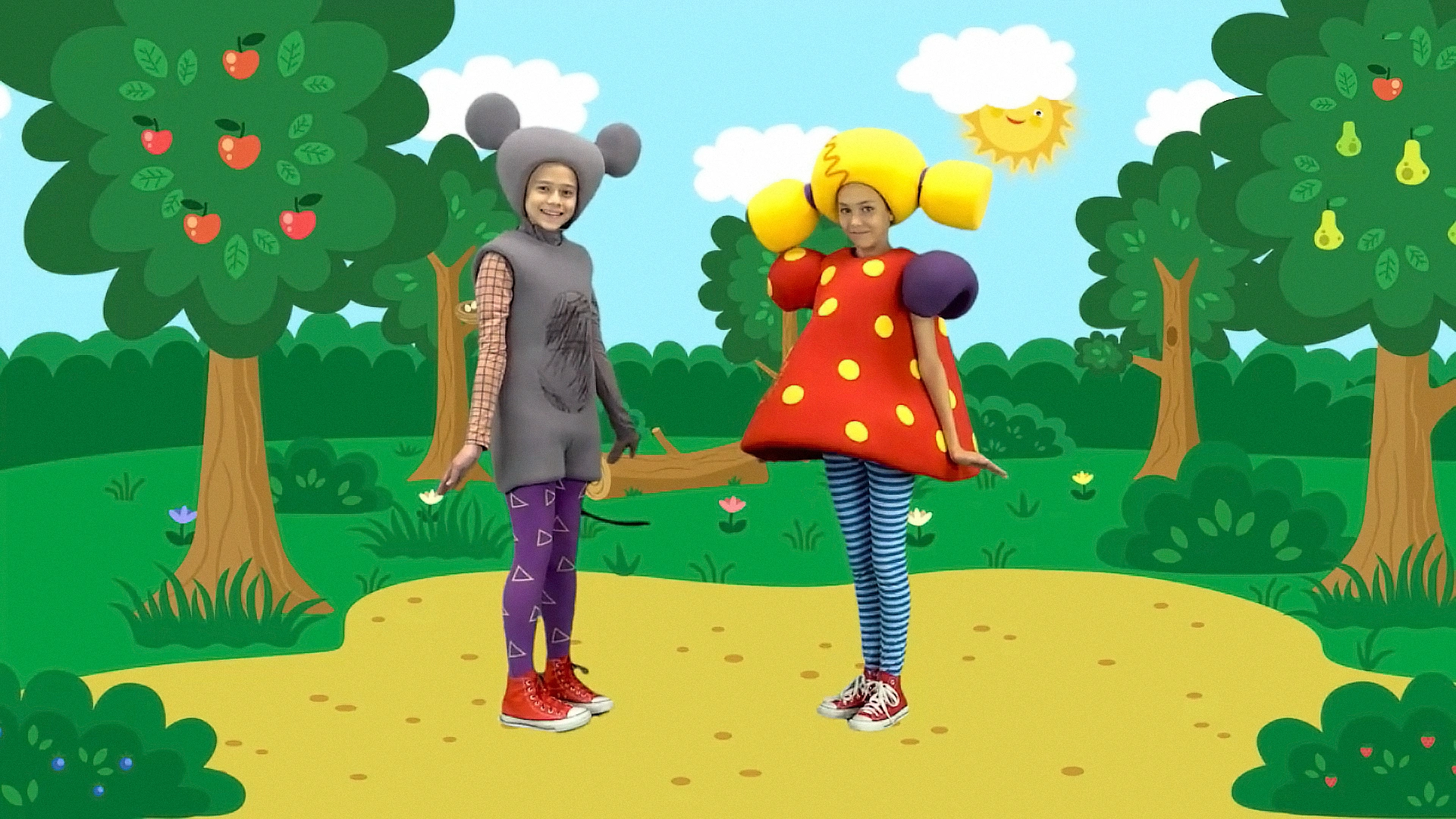 Два веселых гуся