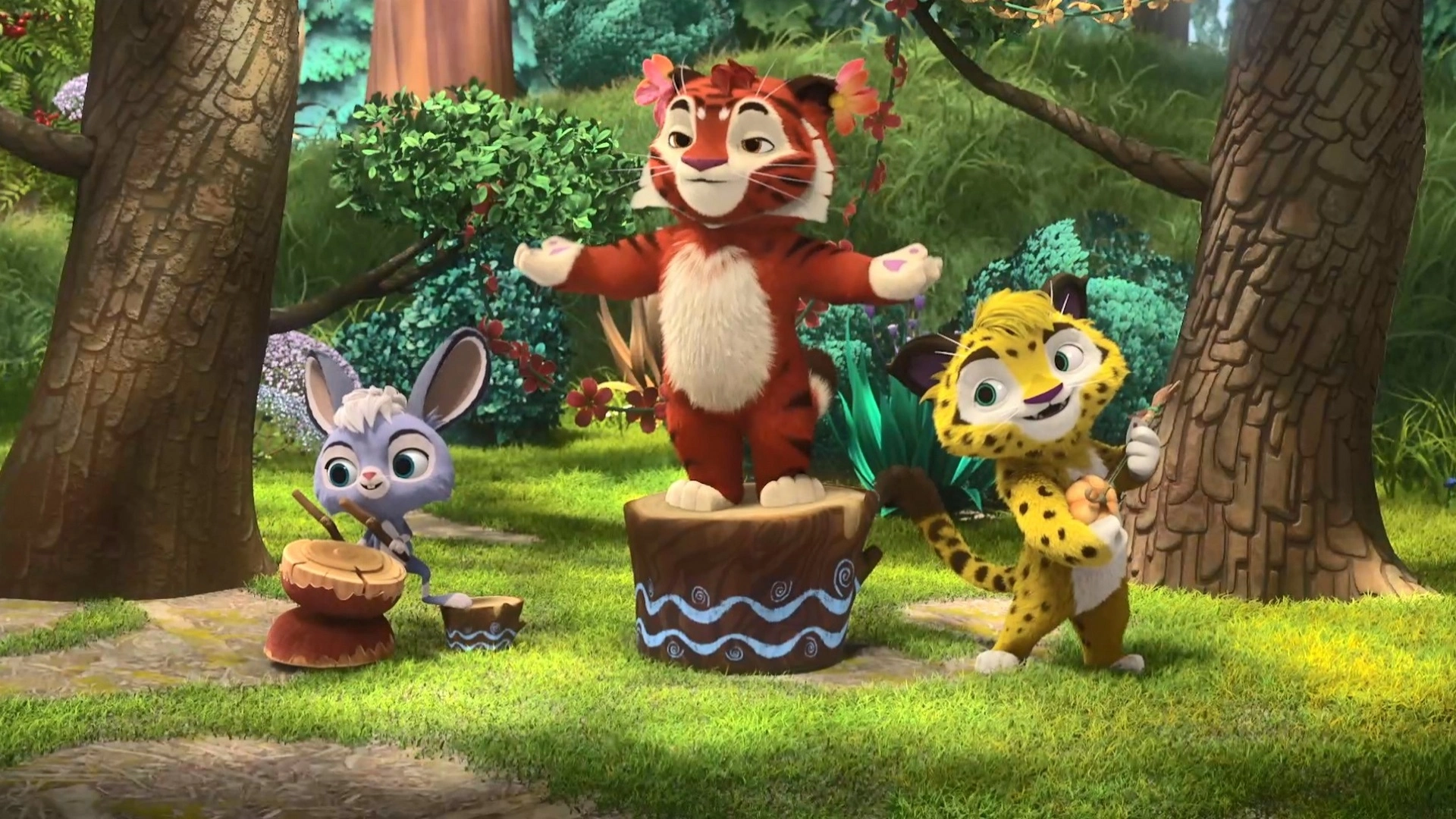 Лесные подружки