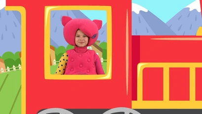 Паровозик и животные