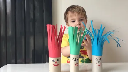 Забавные занятия с бумагой и ножницами