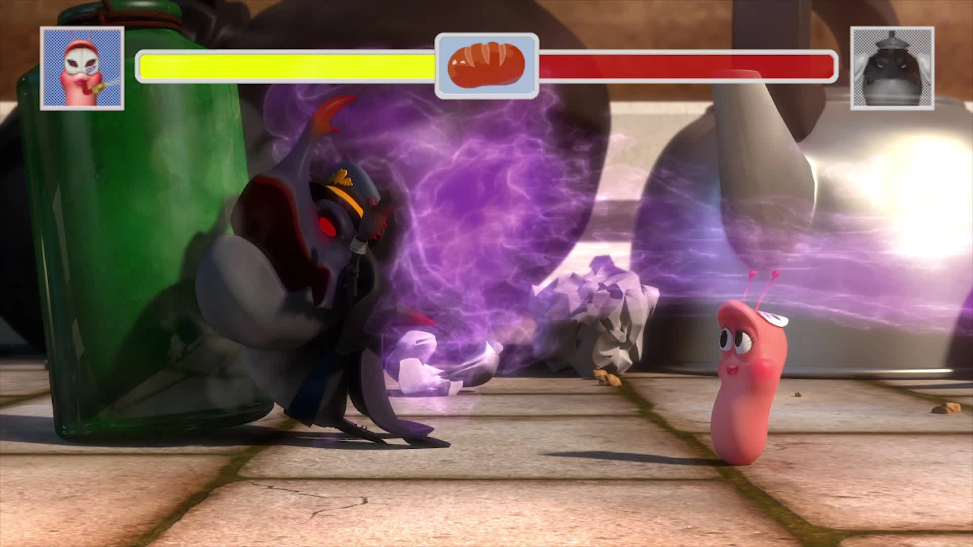 Уличная личинка