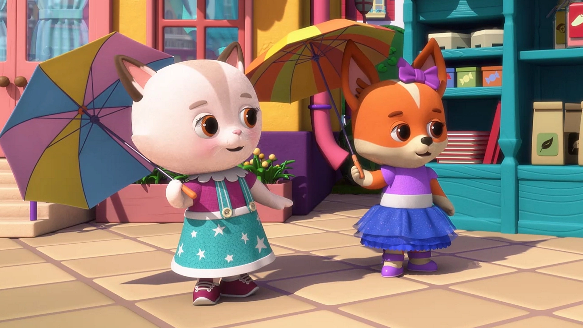 Танец под дождем