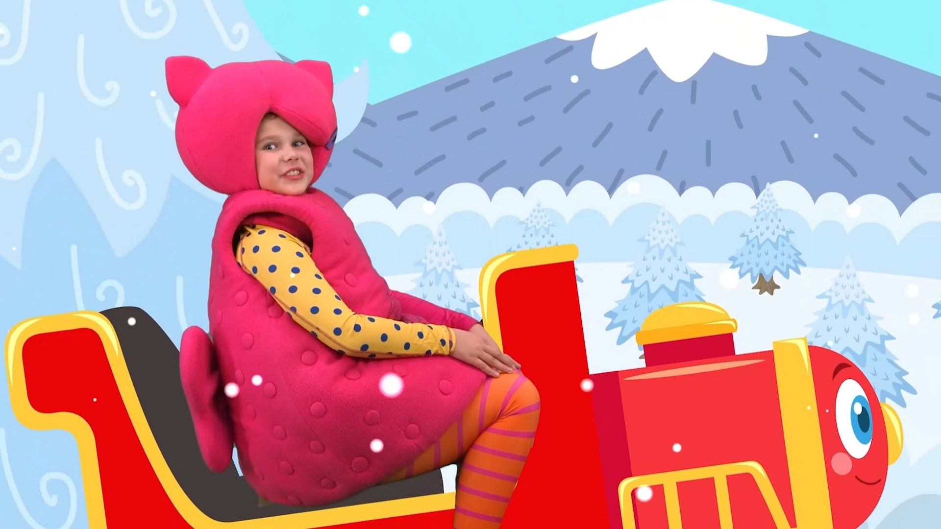 Новогодний паровозик